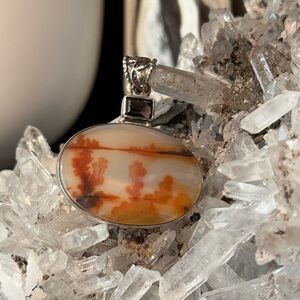 “Mojave” Dendritic Agate Pendant
